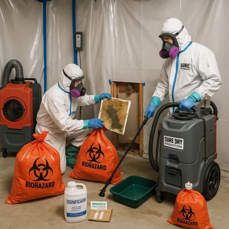 Contaminated Water Handling Protocols process in Wanchese, NC