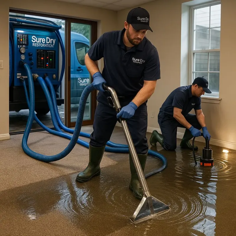 Water Extraction and Removal process in Wanchese, NC
